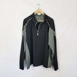 Men's XXL FootJoy Black Lightweight Pullover